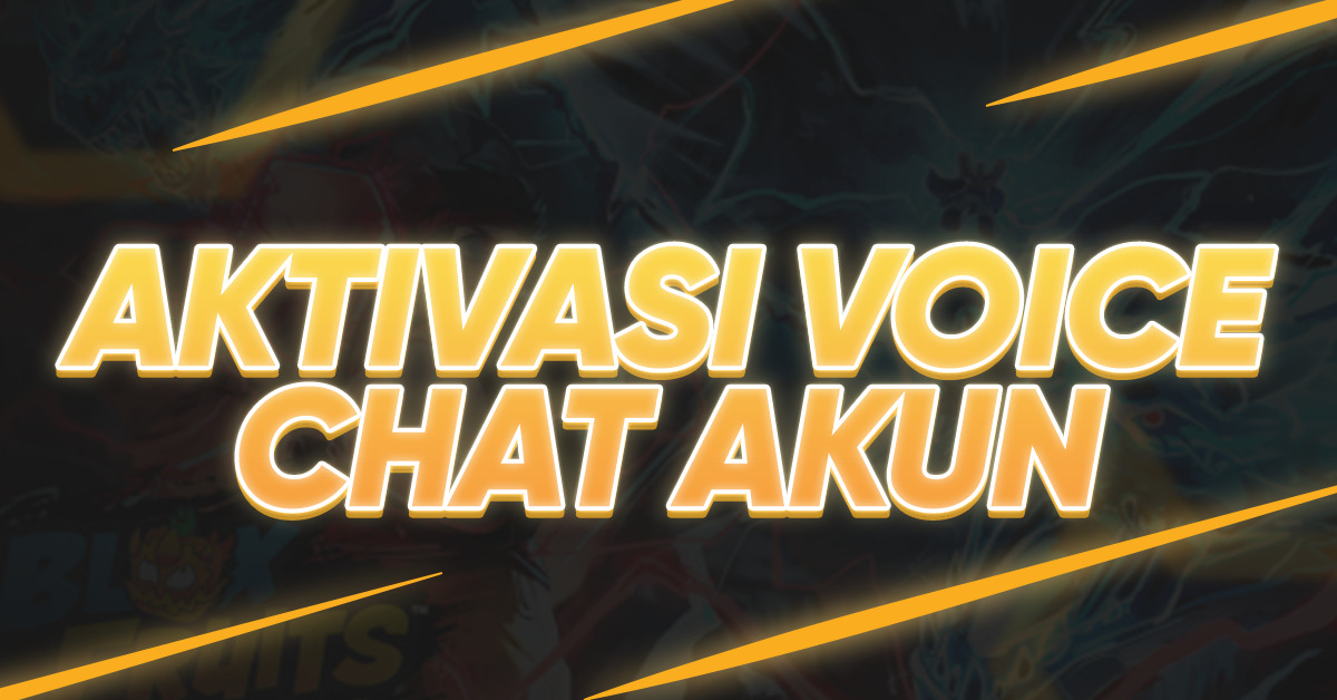 Mengaktifkan Voice Chat \\